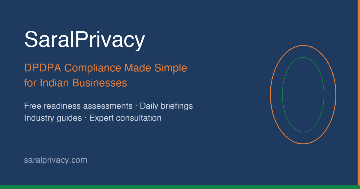 SaralPrivacy Launches Free DPDPA Readiness Assessment for Indian Businesses